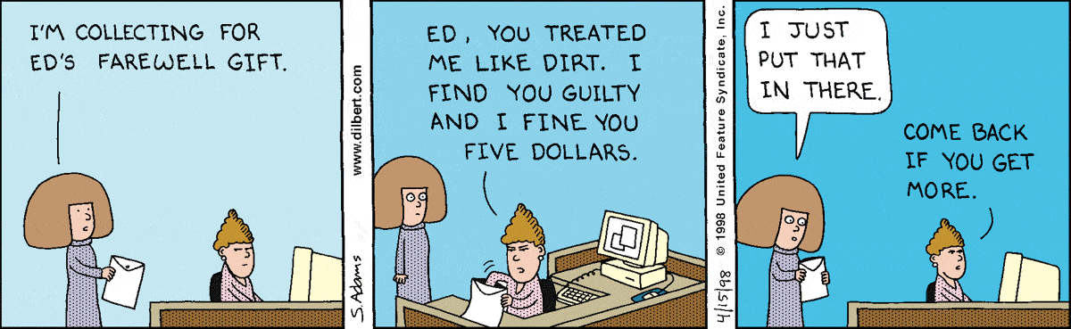 Dilbert Cartoon